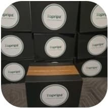 Customer photo of black Topripz boxes